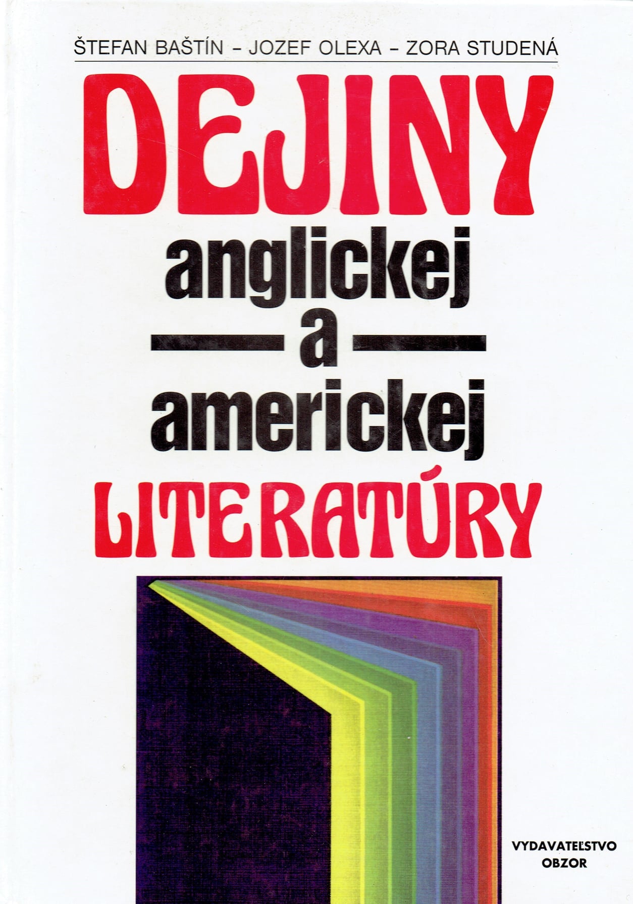 Dejiny anglickej a americkej literatúry