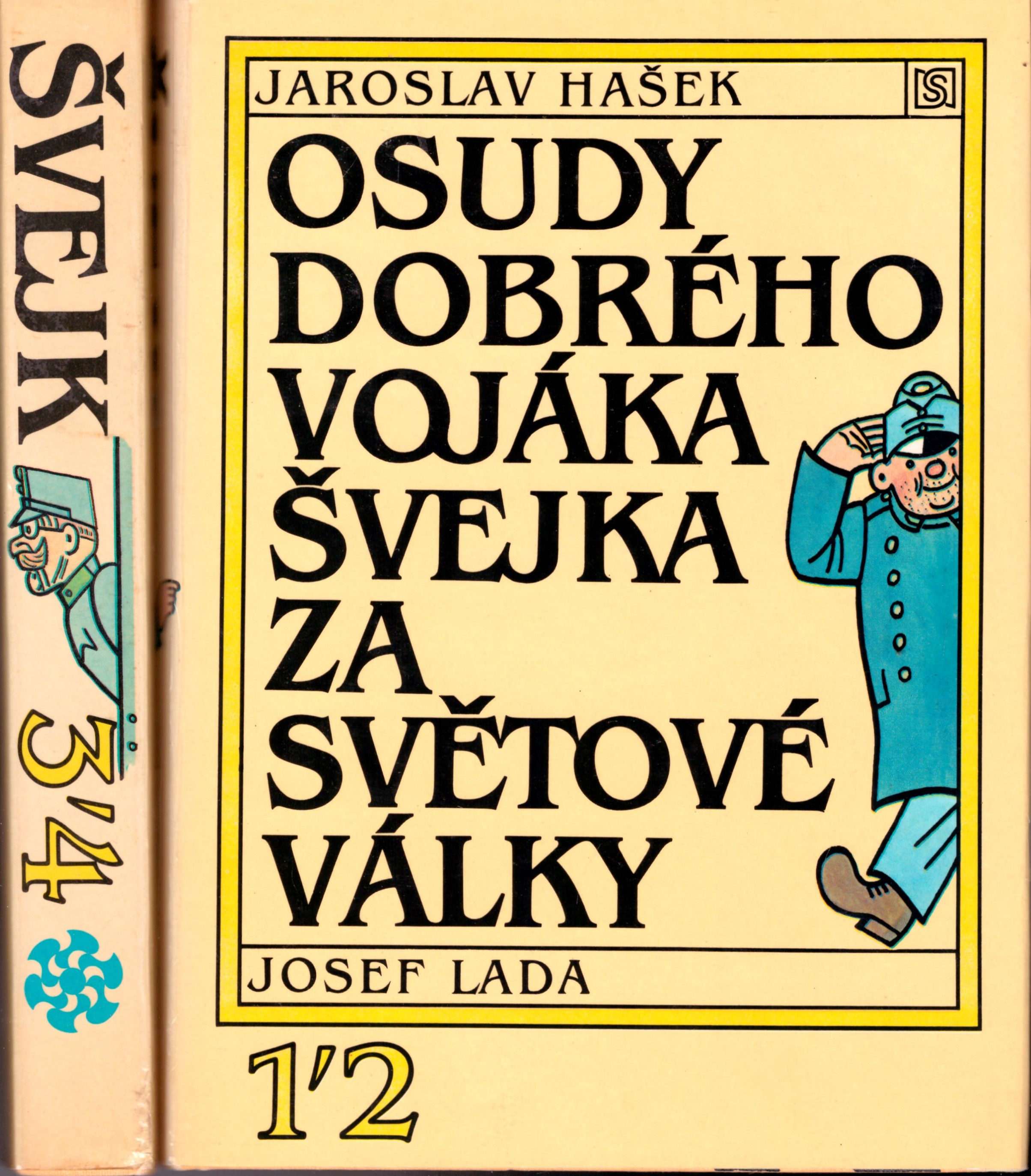Josef Lada: Osudy dobrého vojáka Švejka za světové války 1 - 4