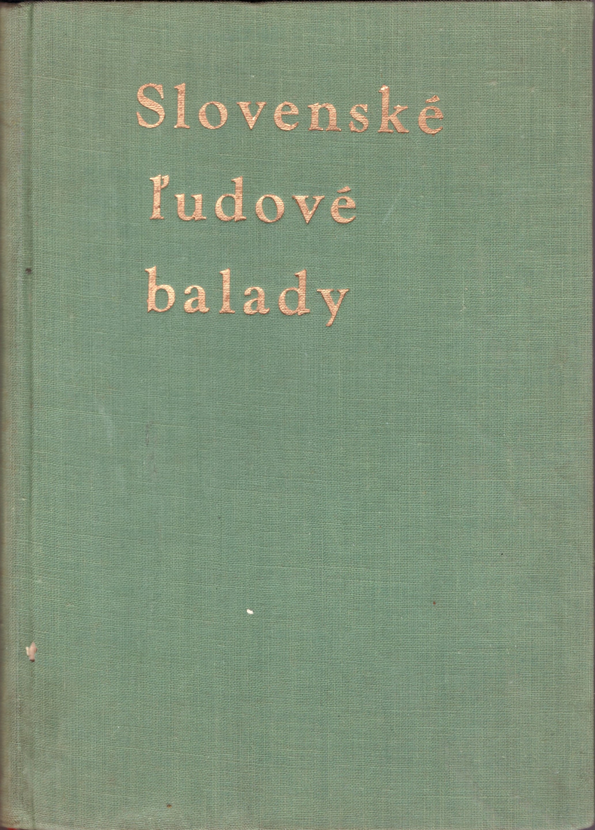 Slovenské ľudové balady 