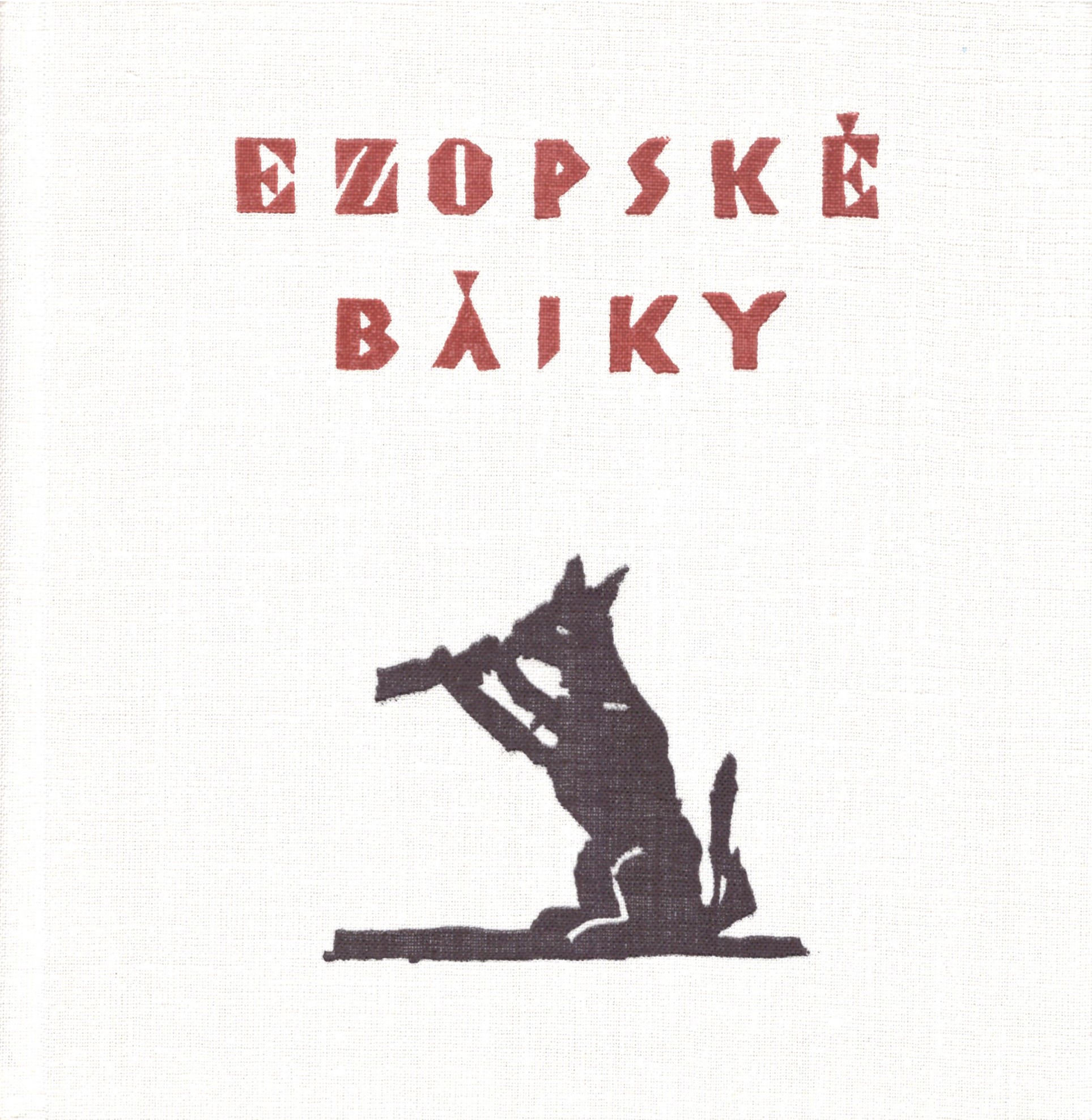 Ezop: Ezopské bájky