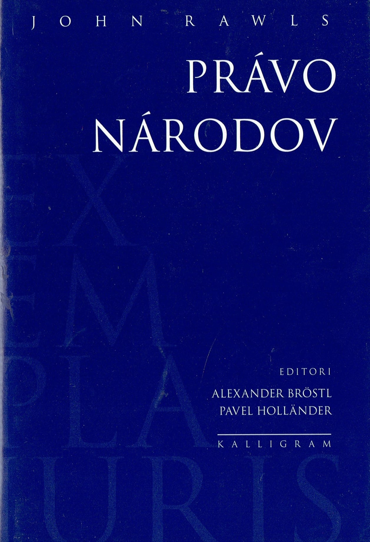 John Rawls: Právo národov