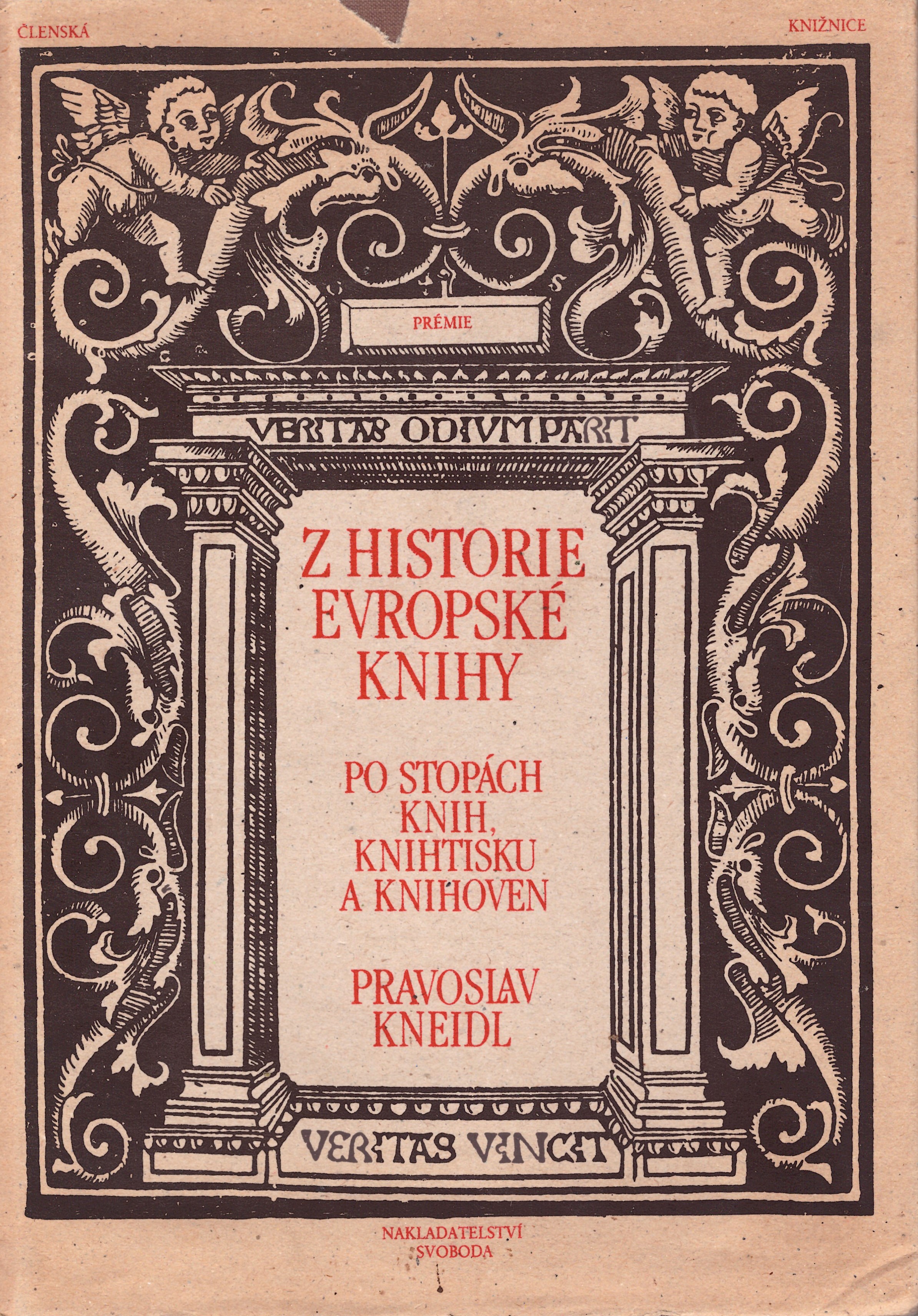 Pravoslav Kneidl: Z historie evropské knihy