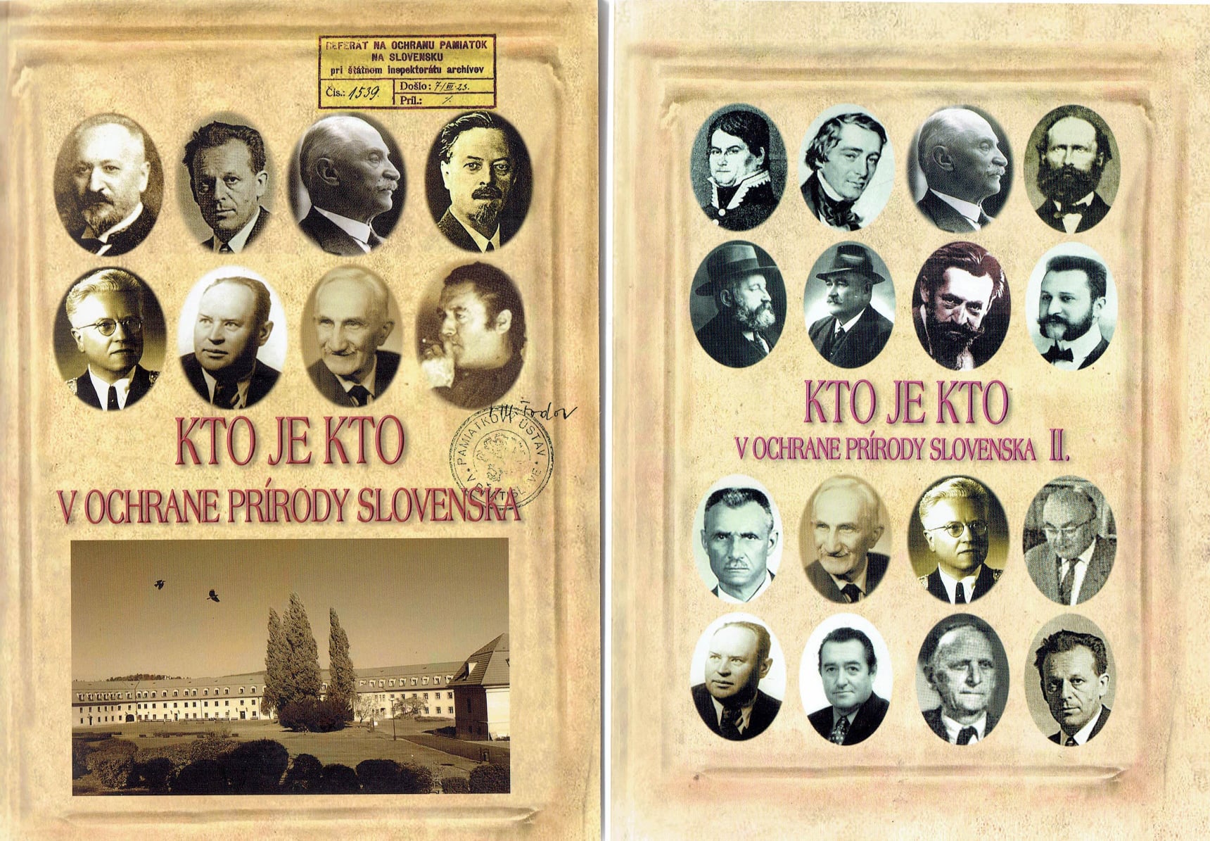 Viliam Stockmann: Kto je kto v ochrane prírody Slovenska I. a II.