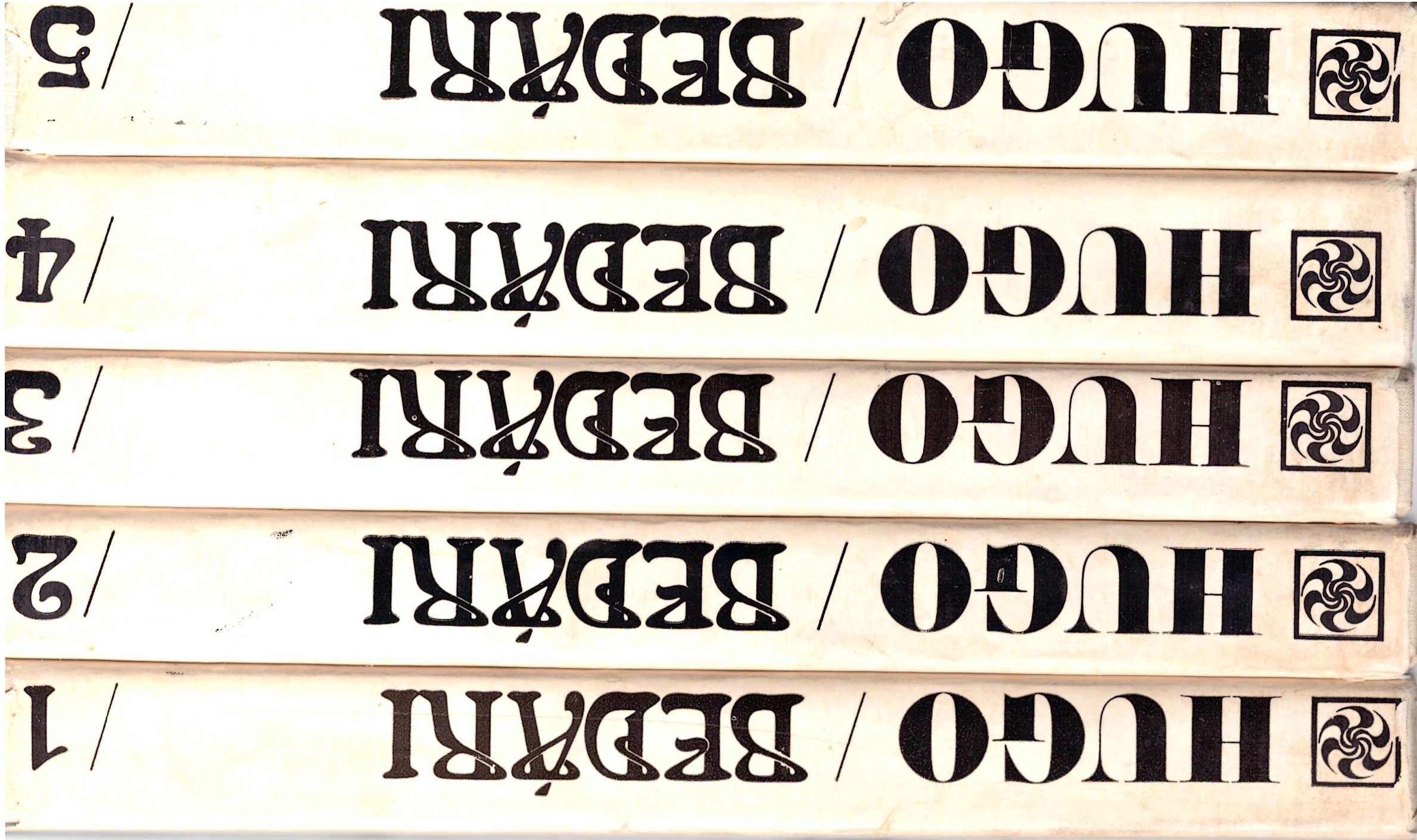 Victor Hugo: Bedári 1 - 5 (komplet)